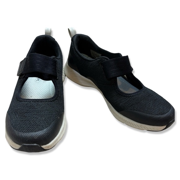 SKECHERS Air Cooled Memory Foam Black Mary Jane Sneakers - Picture 3 of 8